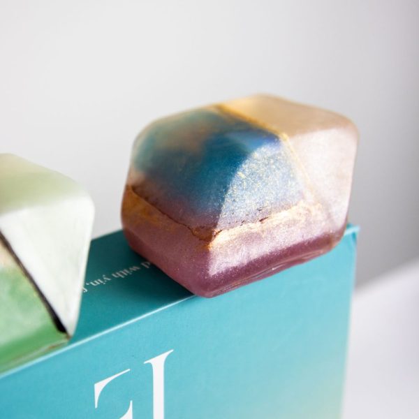 cadeau box kristalzepen Aquamarijn & Opaal