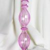 Glas kandelaar Elegant Boho – Princess pink